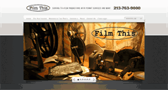 Desktop Screenshot of filmthis.net